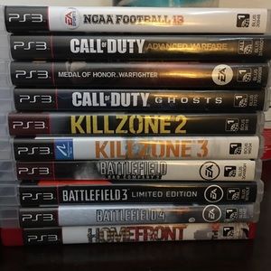 Lot of PS3 games